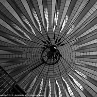Buy canvas prints of Sony Center Rooftop Berlin by Andy Brownlie