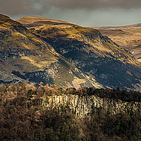 Buy canvas prints of Wallace Monument Landscape by Andy Brownlie
