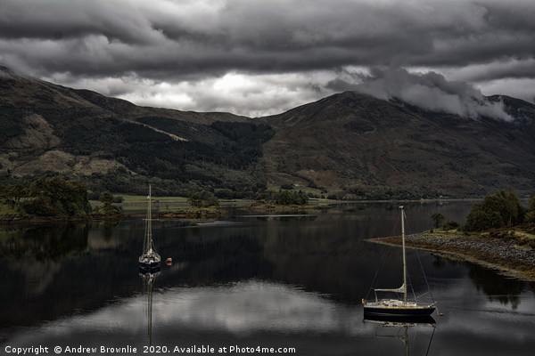 View of Loch Leven, Scotland Picture Board by Andy Brownlie