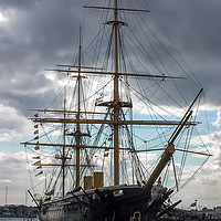 Buy canvas prints of HMS Warrior by Niels Richards