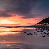 Buy canvas prints of Cromer Beach Sunrise by David Powley