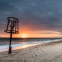 Buy canvas prints of Majestic Norfolk Sunrise by David Powley