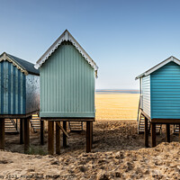 Buy canvas prints of Beach Views at Wells by David Powley
