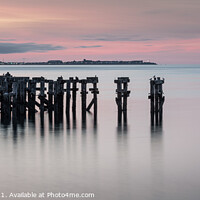 Buy canvas prints of Tees Bay by Phillip Dove LRPS