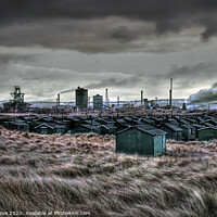 Buy canvas prints of A Grey Day for Teesside Steel  by Phillip Dove LRPS