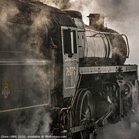 Buy canvas prints of The train now leaving Grosmont Station. by Phillip Dove LRPS