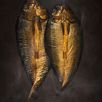 Buy canvas prints of Craster Kippers by Phillip Dove LRPS