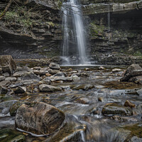Buy canvas prints of Summerhill Force by Phillip Dove LRPS