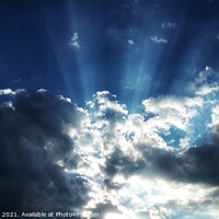 Buy canvas prints of Sunbeams  by Anthony Byrne