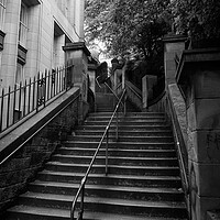 Buy canvas prints of The News Steps by Theo Spanellis