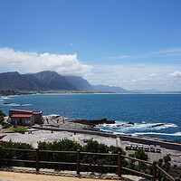 Buy canvas prints of Hermanus view of the sea by Theo Spanellis