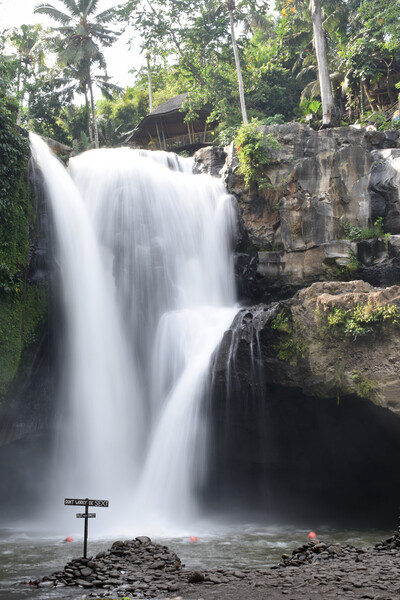 Waterfall in Bali Picture Board by Theo Spanellis