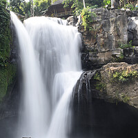 Buy canvas prints of Waterfall in Bali by Theo Spanellis