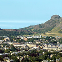 Buy canvas prints of Holyrood Park and Arthur's Seat by Theo Spanellis