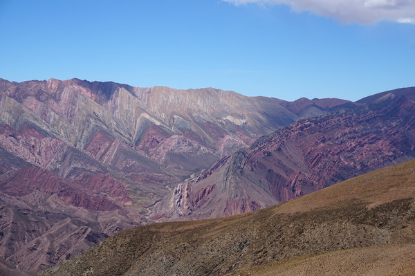 View of Cerro de los 14 colores Picture Board by Theo Spanellis