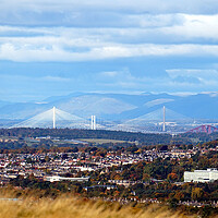 Buy canvas prints of The Forth Bridges by Theo Spanellis