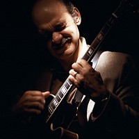 Buy canvas prints of The Blue Note - Joe Pass by Pete Mant