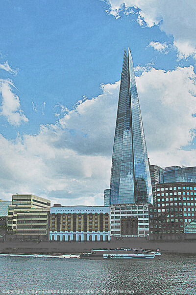 The Shard Picture Board by Sue HASKER