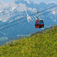 Buy canvas prints of AUSTRIAN TYROL by Sue HASKER