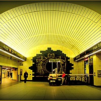 Buy canvas prints of PENN STREET STATION by Sue HASKER