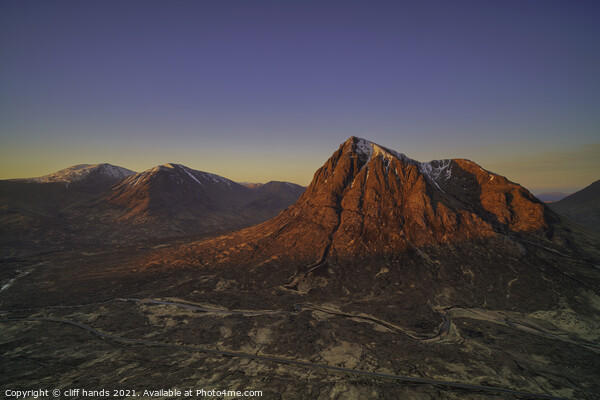 Glencoe Sunrise, highlands, Scotland. Picture Board by Scotland's Scenery