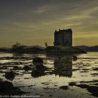 Buy canvas prints of Castle stalker by Scotland's Scenery
