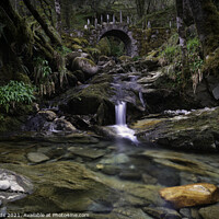 Buy canvas prints of Glen Creran fairy bridge by Scotland's Scenery