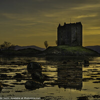 Buy canvas prints of Castle Stalker by Scotland's Scenery