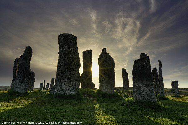 Callanish Stones Picture Board by Scotland's Scenery