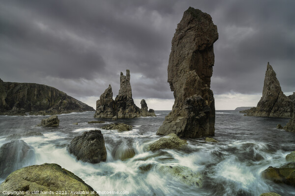 Mangersta sea stacks, Isle of Lewis, Outer Hebrides. Picture Board by Scotland's Scenery