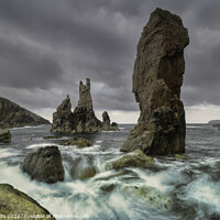 Buy canvas prints of Mangersta sea stacks, Isle of Lewis, Outer Hebrides. by Scotland's Scenery
