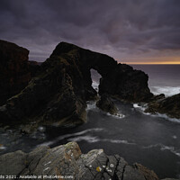 Buy canvas prints of Stac A Phris sea arch, Isle of Lewis, Scotland. by Scotland's Scenery
