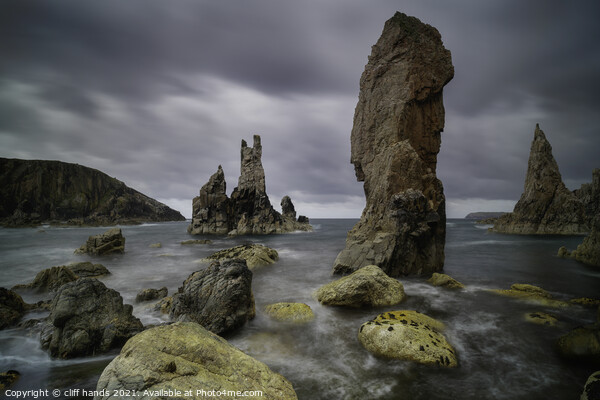 Mangersta sea stacks, Isle of Lewis, Outer Hebride Picture Board by Scotland's Scenery