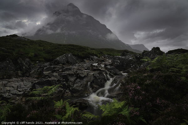 Glencoe, Highlands, Scotland in full moody conditions Picture Board by Scotland's Scenery