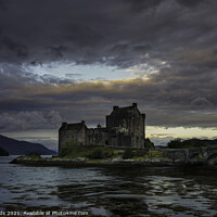 Buy canvas prints of Eilean Donan Castle at sunrise, Highlands, Scotlan by Scotland's Scenery