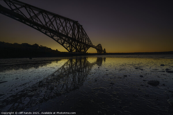 Forth rail Bridge Sunrise Picture Board by Scotland's Scenery