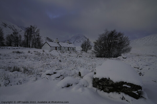 Black rock cottage Glencoe Picture Board by Scotland's Scenery