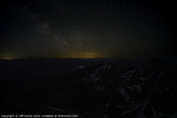 An teallach milky way. Picture Board by Scotland's Scenery