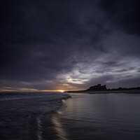 Buy canvas prints of Bamburgh Castle by Scotland's Scenery