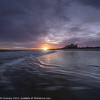 Buy canvas prints of Bamburgh castle by Scotland's Scenery
