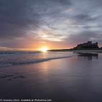 Buy canvas prints of Bamburgh by Scotland's Scenery