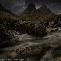 Buy canvas prints of Glencoe, Highlands, Scotland. by Scotland's Scenery