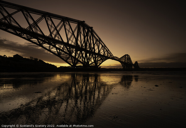 Forth Rail Bridge scotland. Picture Board by Scotland's Scenery