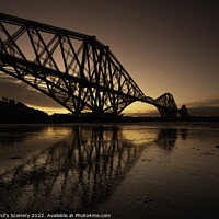 Buy canvas prints of Forth Rail Bridge scotland. by Scotland's Scenery