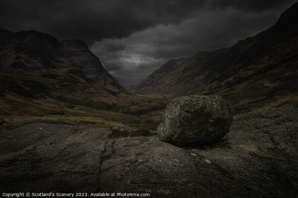 Glencoe Picture Board by Scotland's Scenery