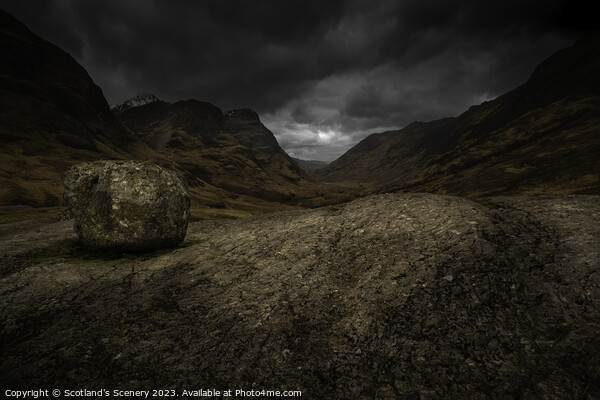 Glencoe Highlands Scotland Picture Board by Scotland's Scenery