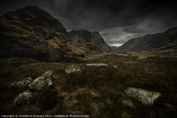 Glencoe Highlands Picture Board by Scotland's Scenery