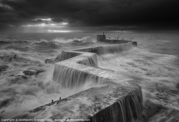 The Perfect Storm, St Monans, Fife Scotland. Picture Board by Scotland's Scenery