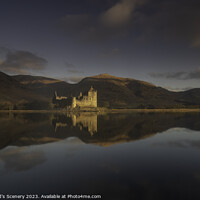 Buy canvas prints of Kilchurn Castle, Highlands Scotland by Scotland's Scenery