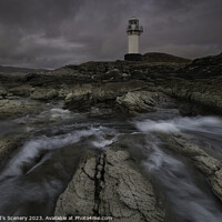 Buy canvas prints of Rhue Light house, Northwest highlands, Scotland. by Scotland's Scenery